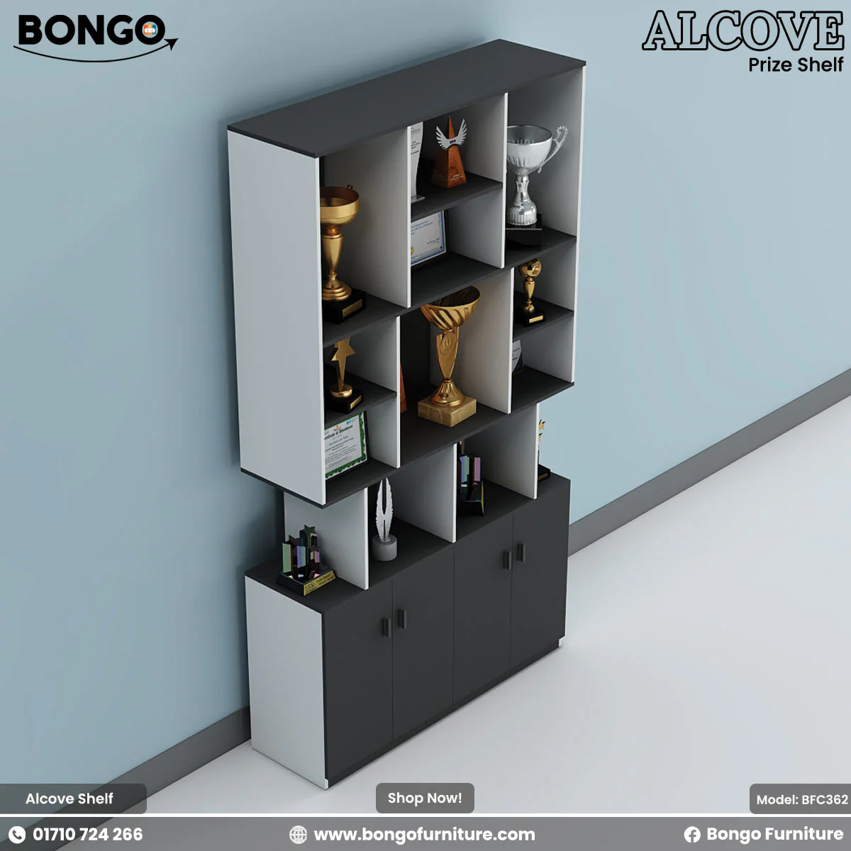 Alcove - Trophy Cabinet | BFC362 - Image 3