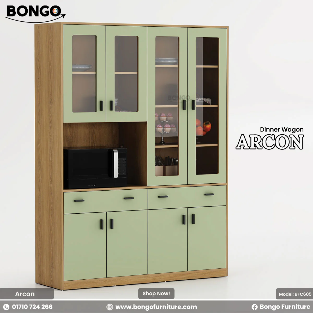 Arcon - Dinner Wagon | BFC605 - Image 6