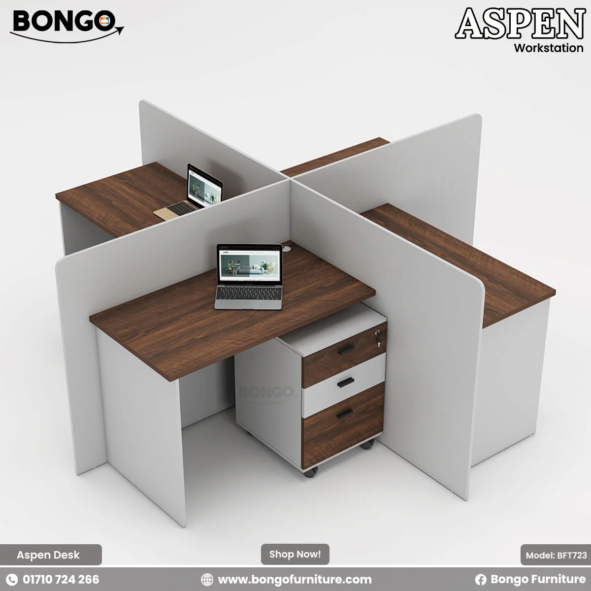 Aspen Working Table - BFT723 - Image 3