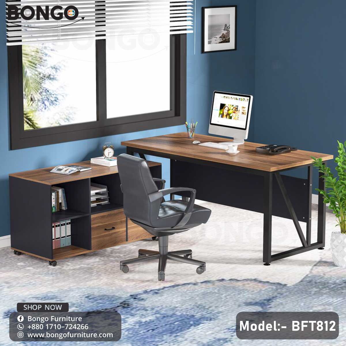Avant CEO Desk - BFT812 - Image 4
