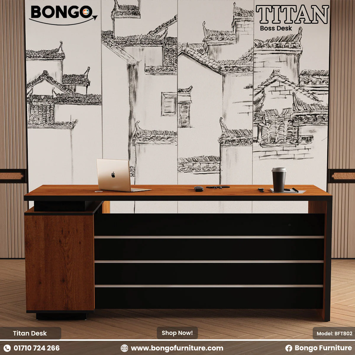 Titan - CEO Desk | BFT802 - Image 7