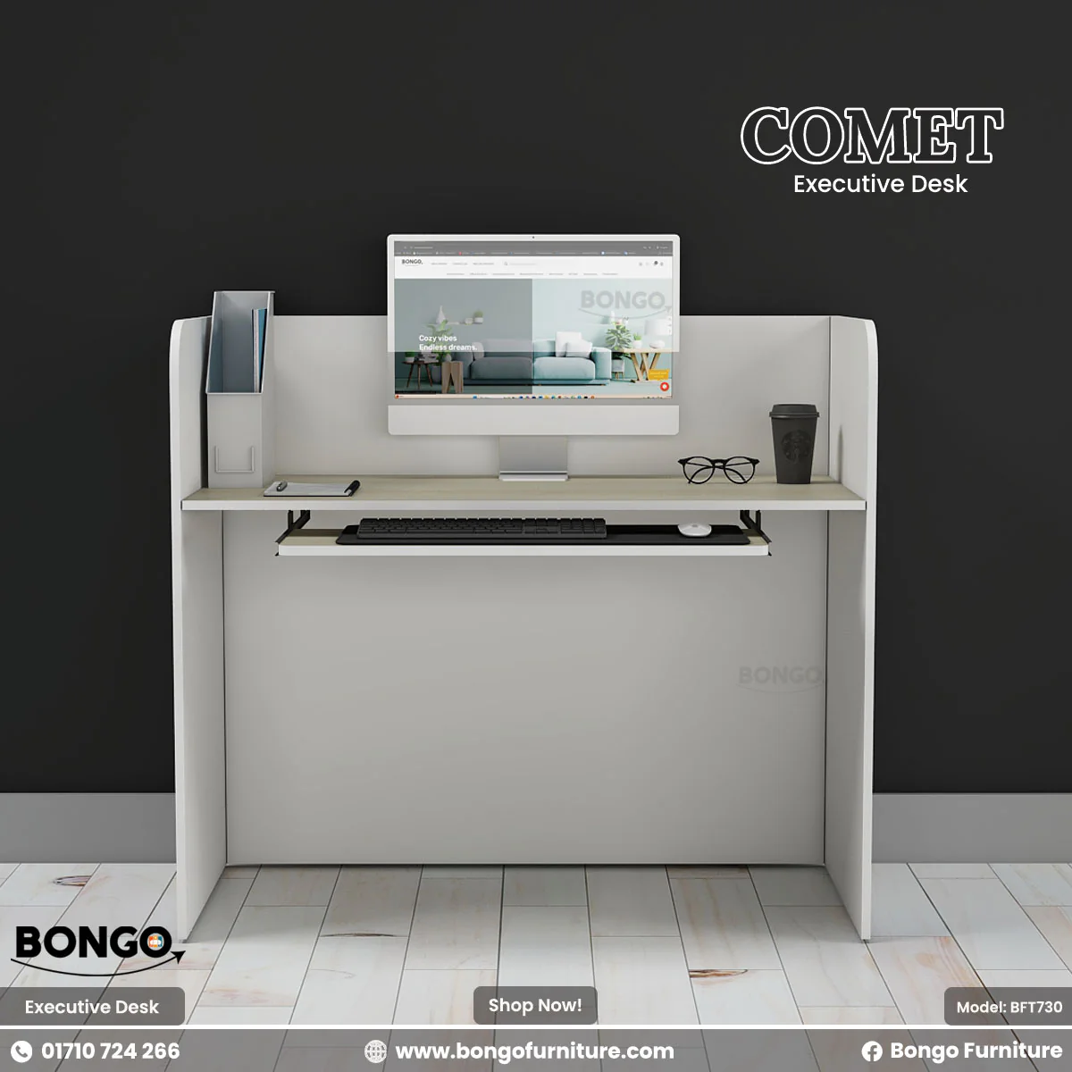 Comet Working Desk - BFT730 - Image 2