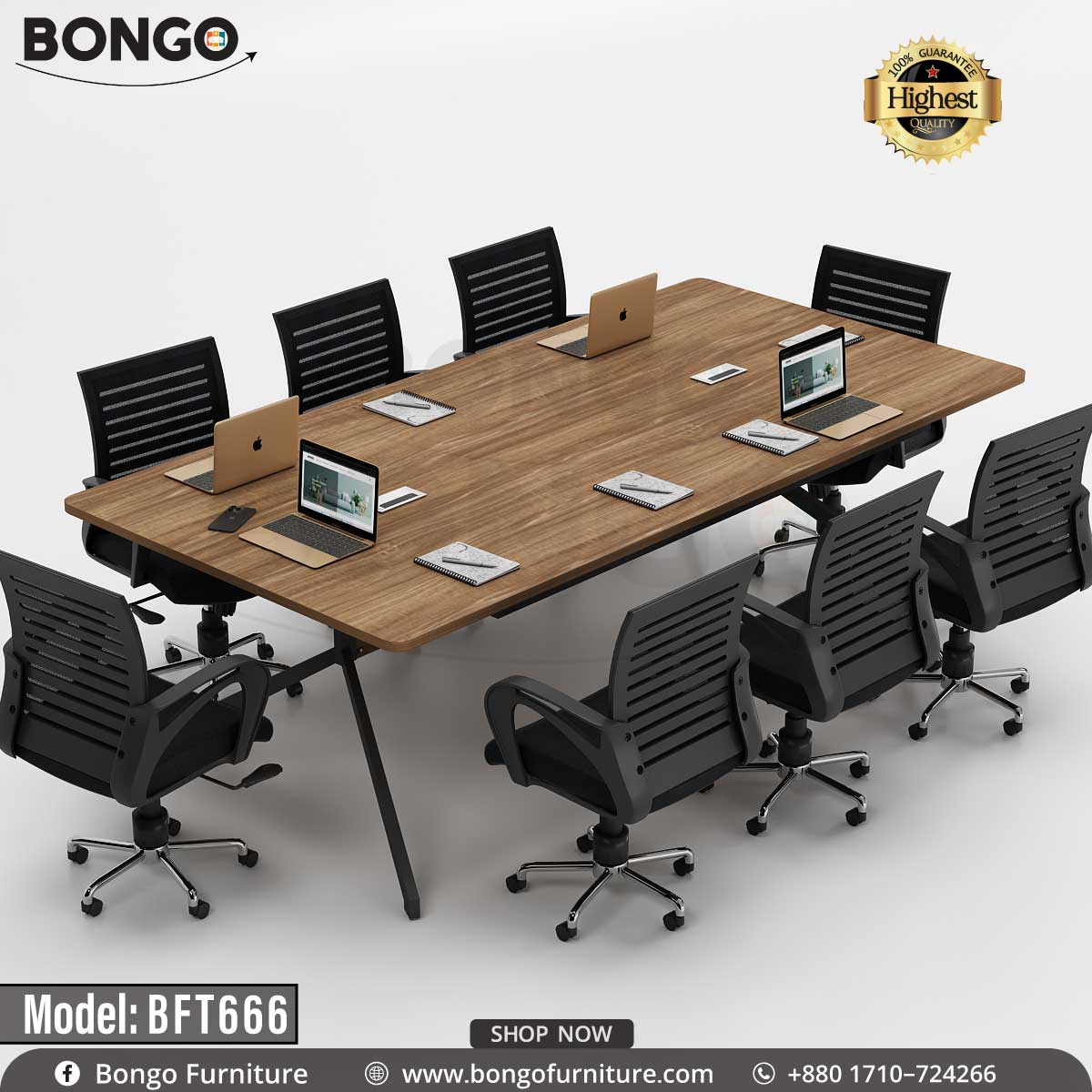 Echelon Meeting Table - BFT666 - Image 4