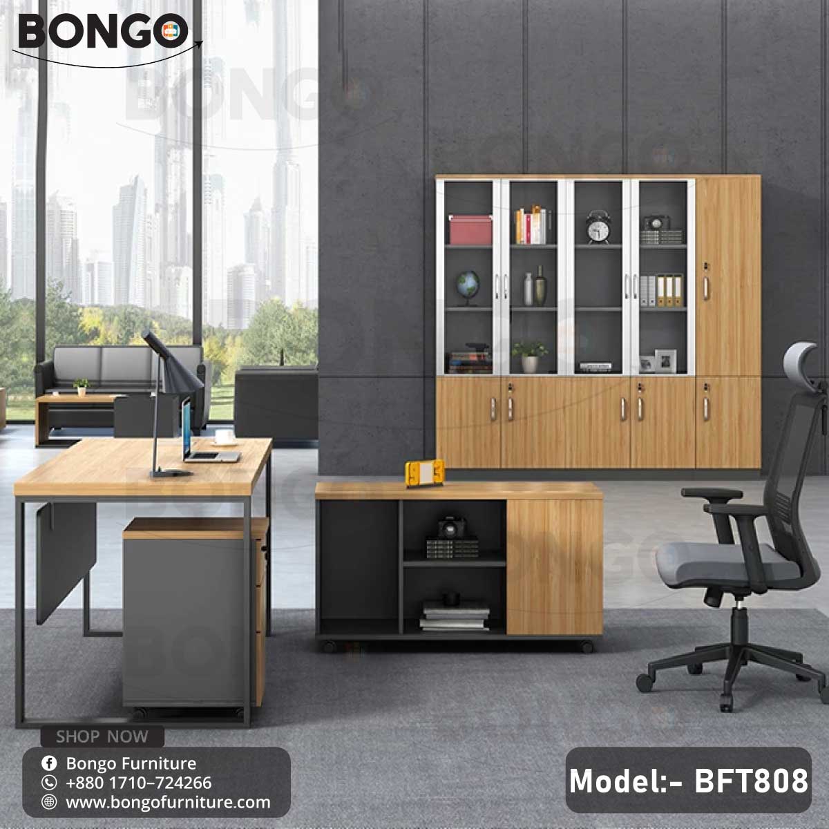 Elite CEO Desk - BFT808 - Image 4
