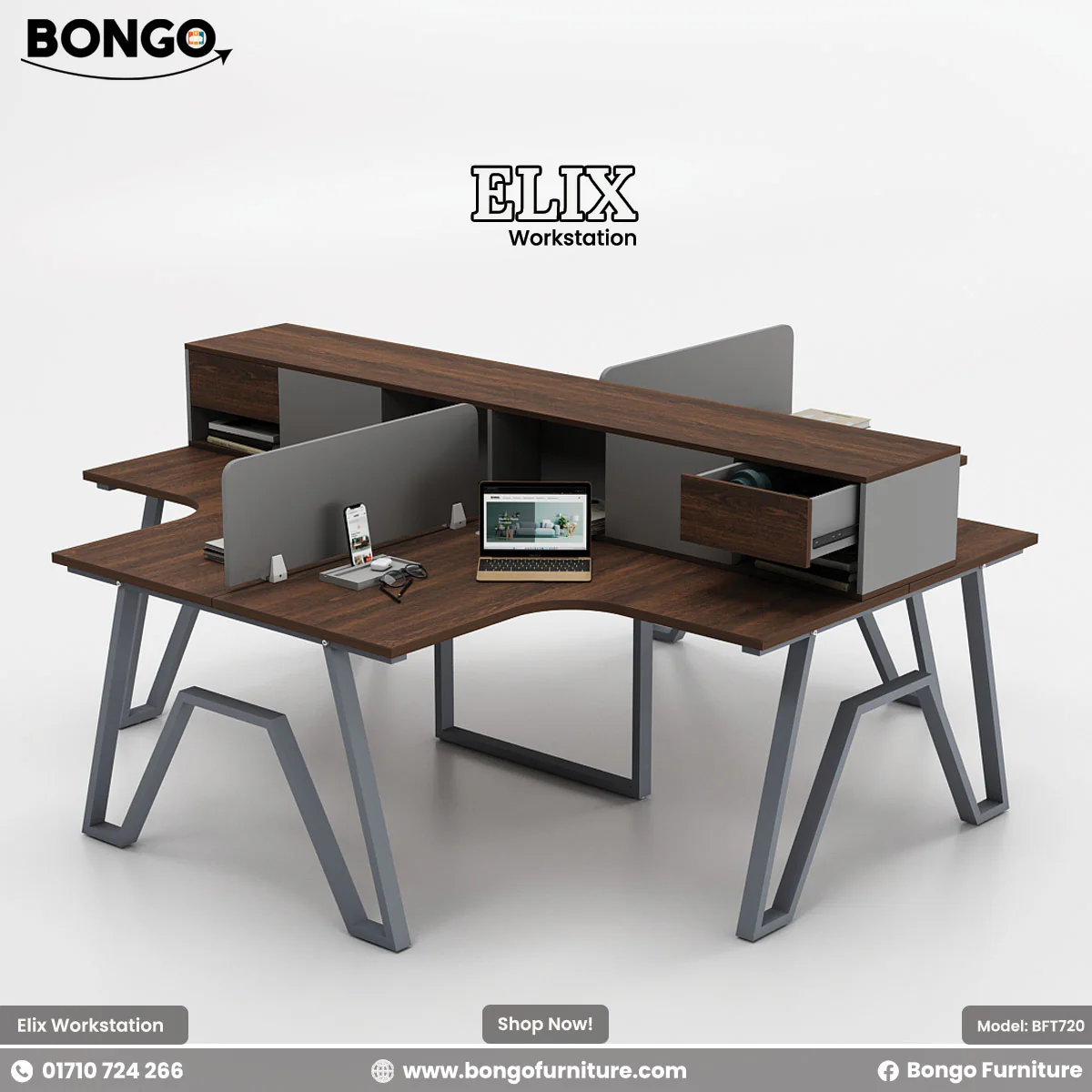 Elix - Working Table | BFT720 - Image 2