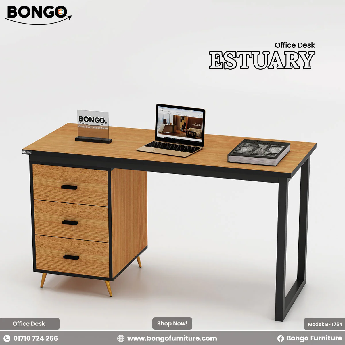 Estuary Desk - BFT754 - Image 3