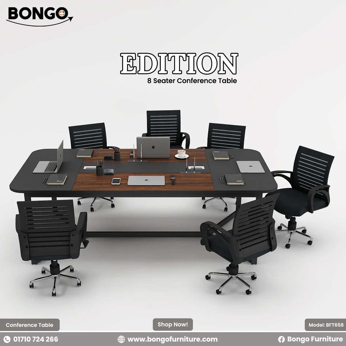 Edition - 8 Seater Table | BFT658 - Image 3