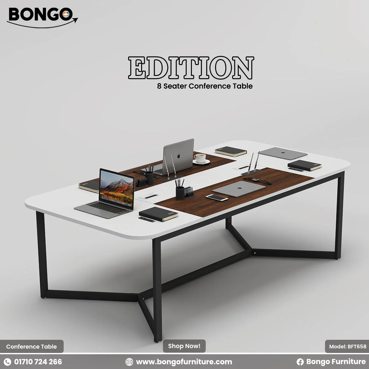 Edition - 8 Seater Table | BFT658 - Image 5