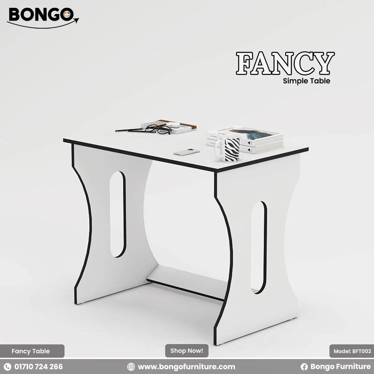 Fancy Study Table - BFT002 - Image 2