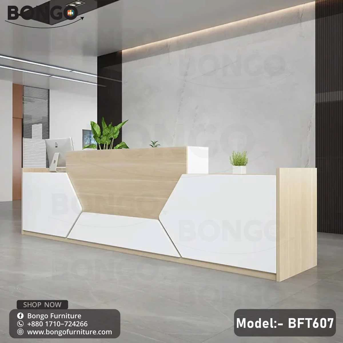 Forum Reception Table - BFT607 - Image 4