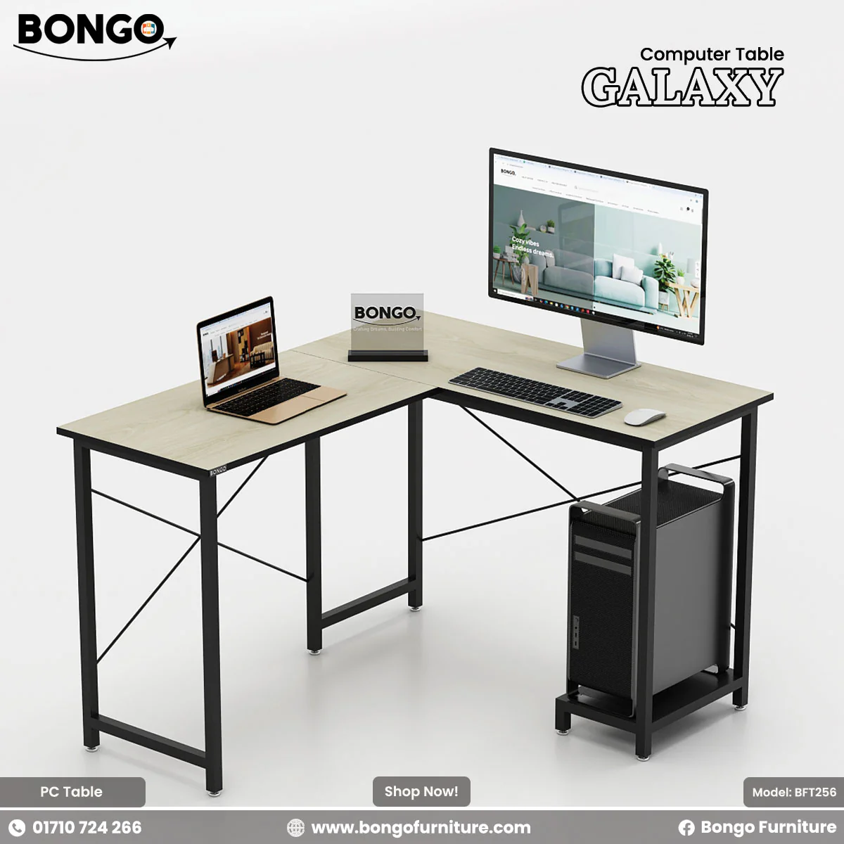 Galaxy Computer Table - BFT256 - Image 5