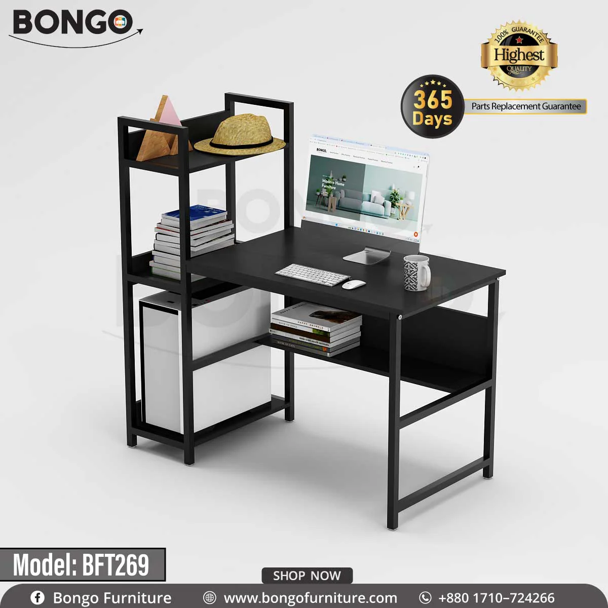 Grove Computer Desk - BFT269 - Image 2