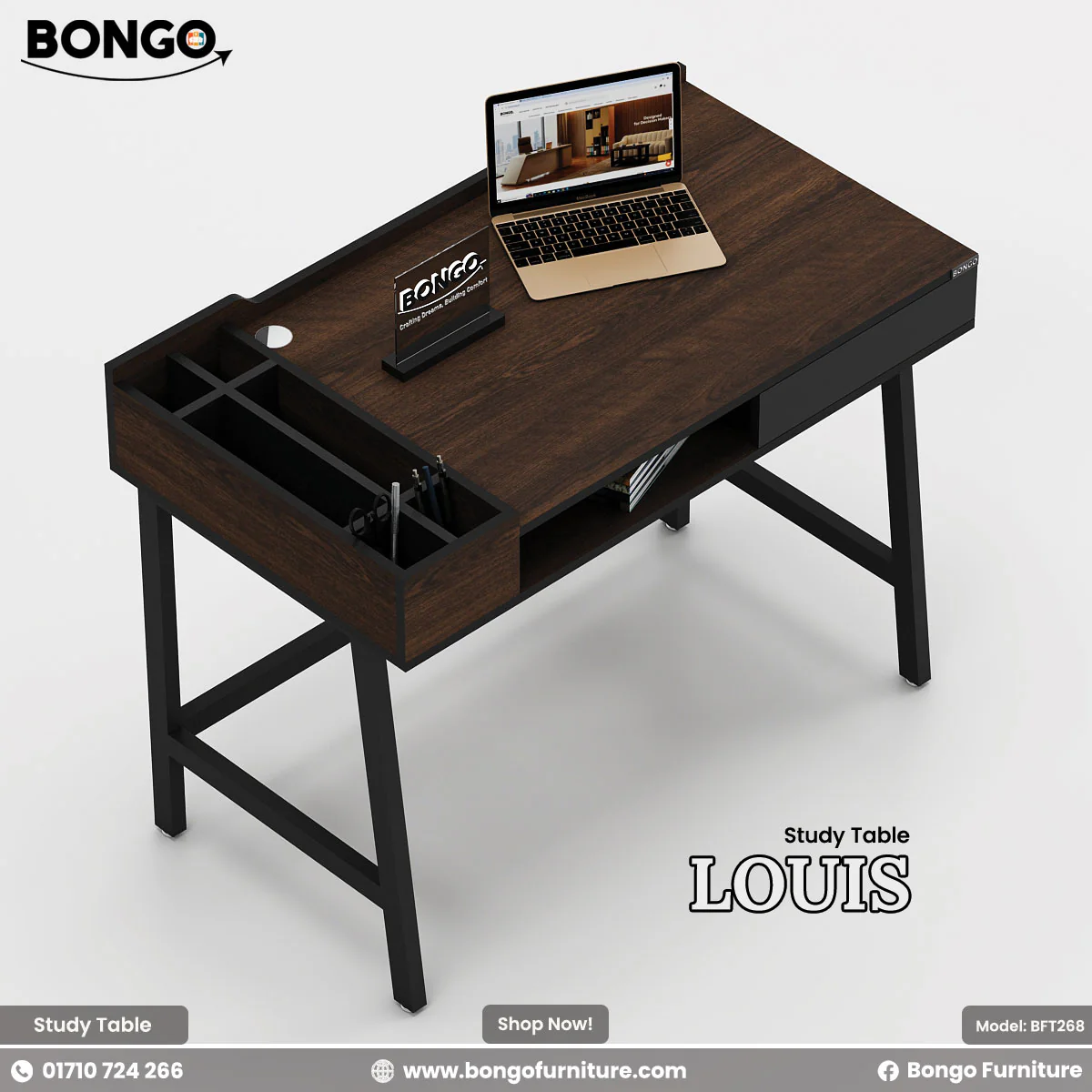 Louis Desk - BFT268 - Image 4
