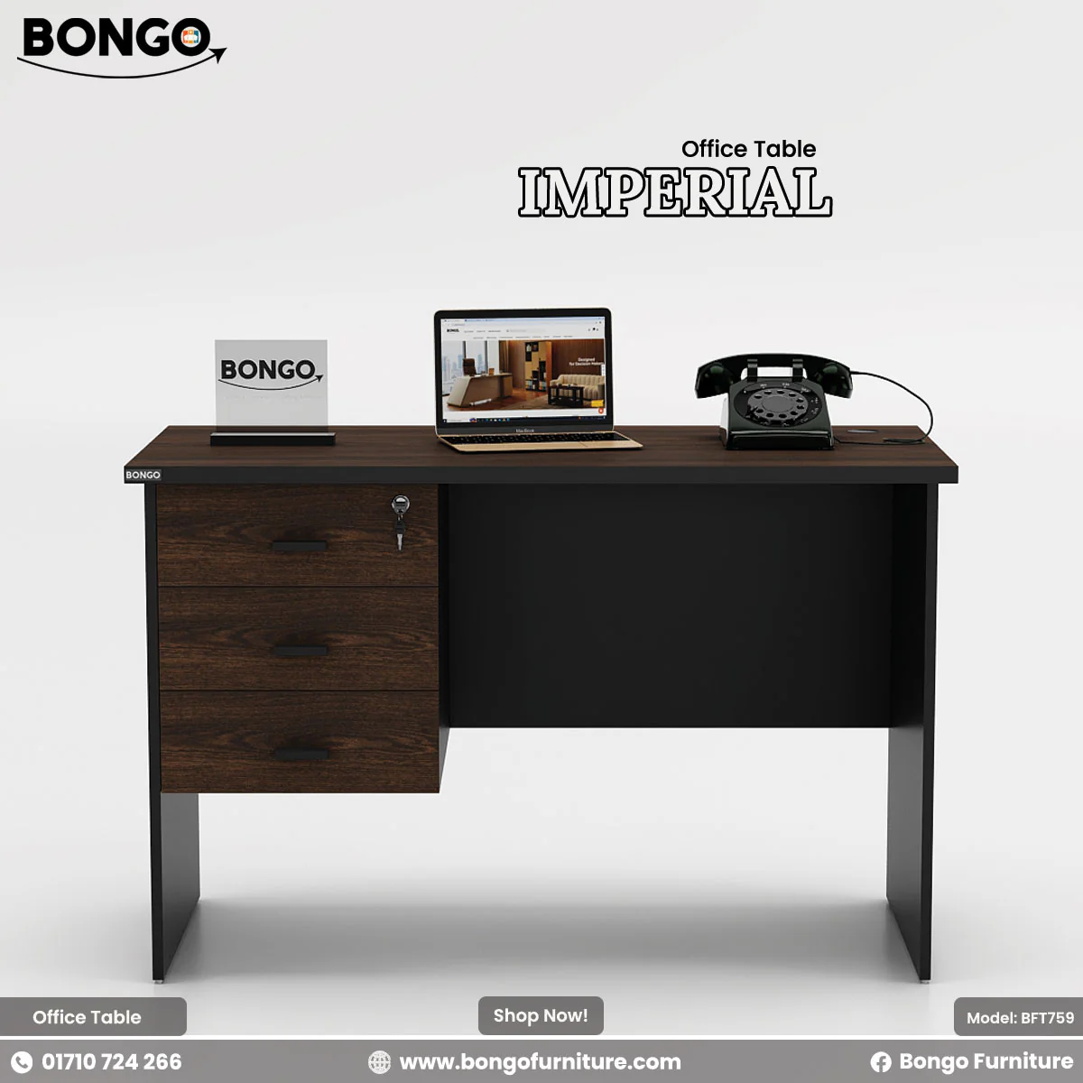 Imperial Desk - BFT759 - Image 3
