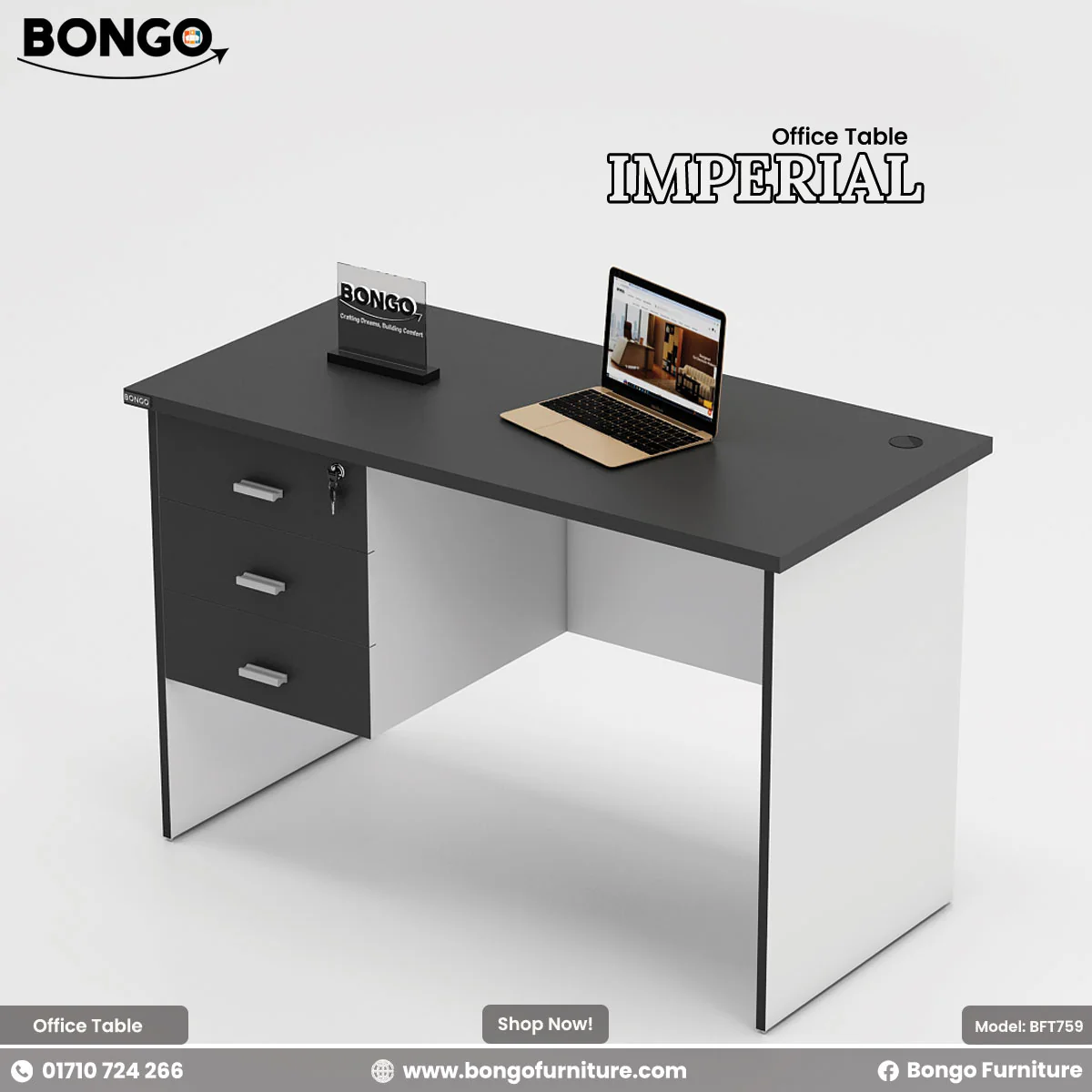 Imperial Desk - BFT759 - Image 5