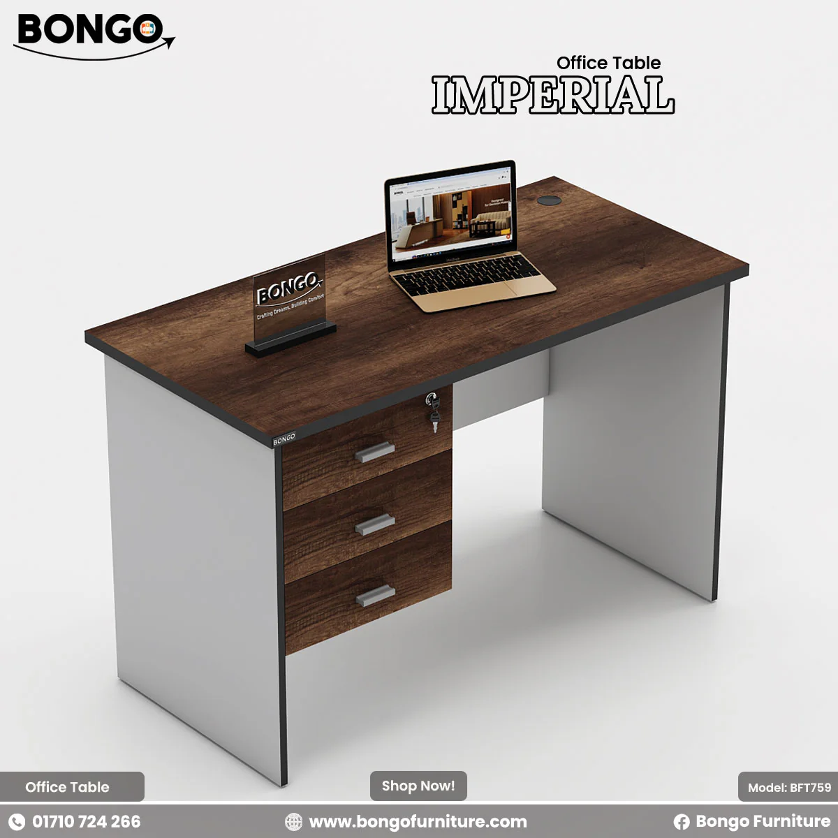 Imperial Desk - BFT759 - Image 6