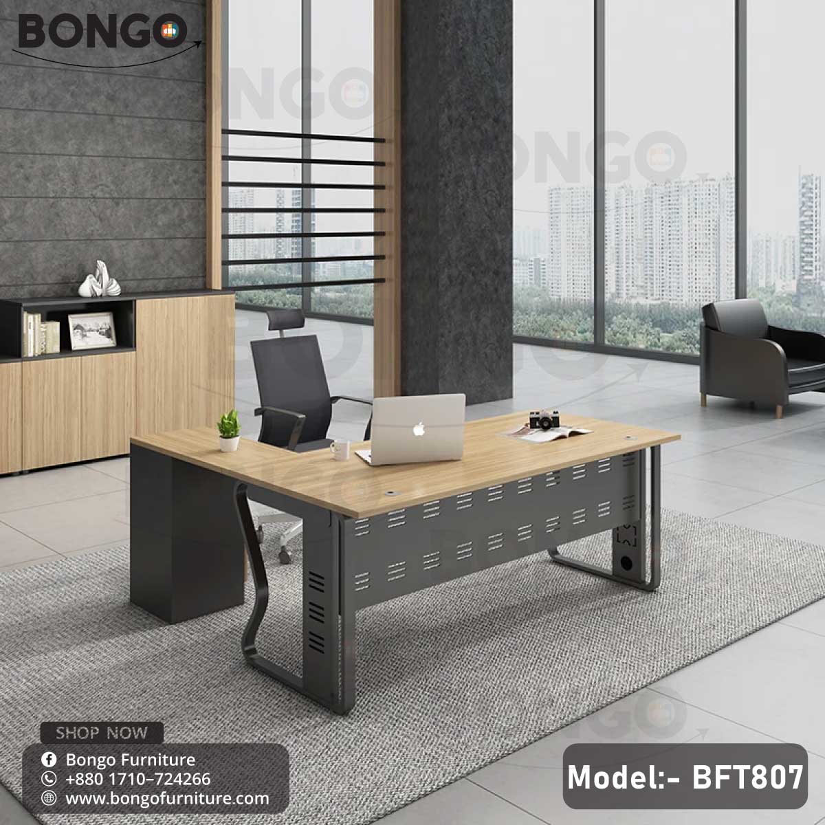 Kiosk CEO Desk - BFT807 - Image 4