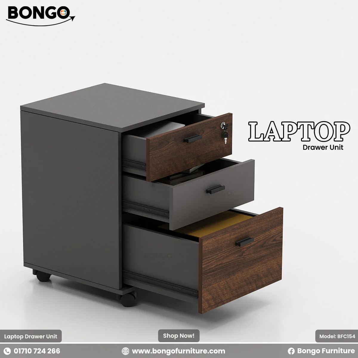Laptop - Drawer Unit | BFC154 - Image 5