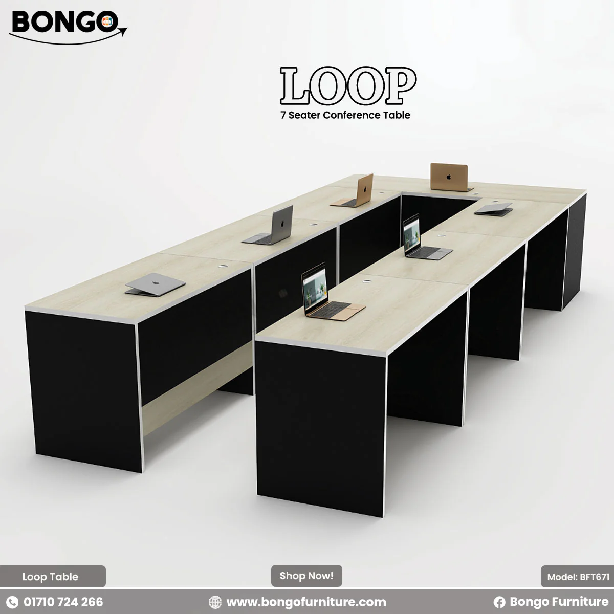Loop - Modular Conference Table | BFT671 - Image 3