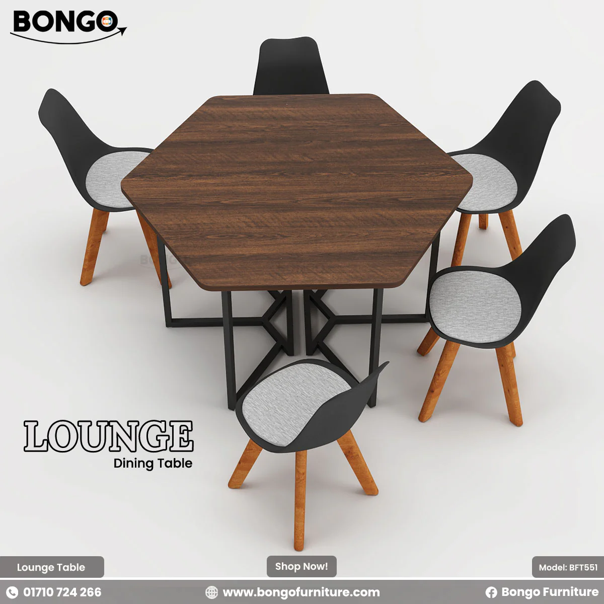 Lounge - Dining Table | BFT551 - Image 3