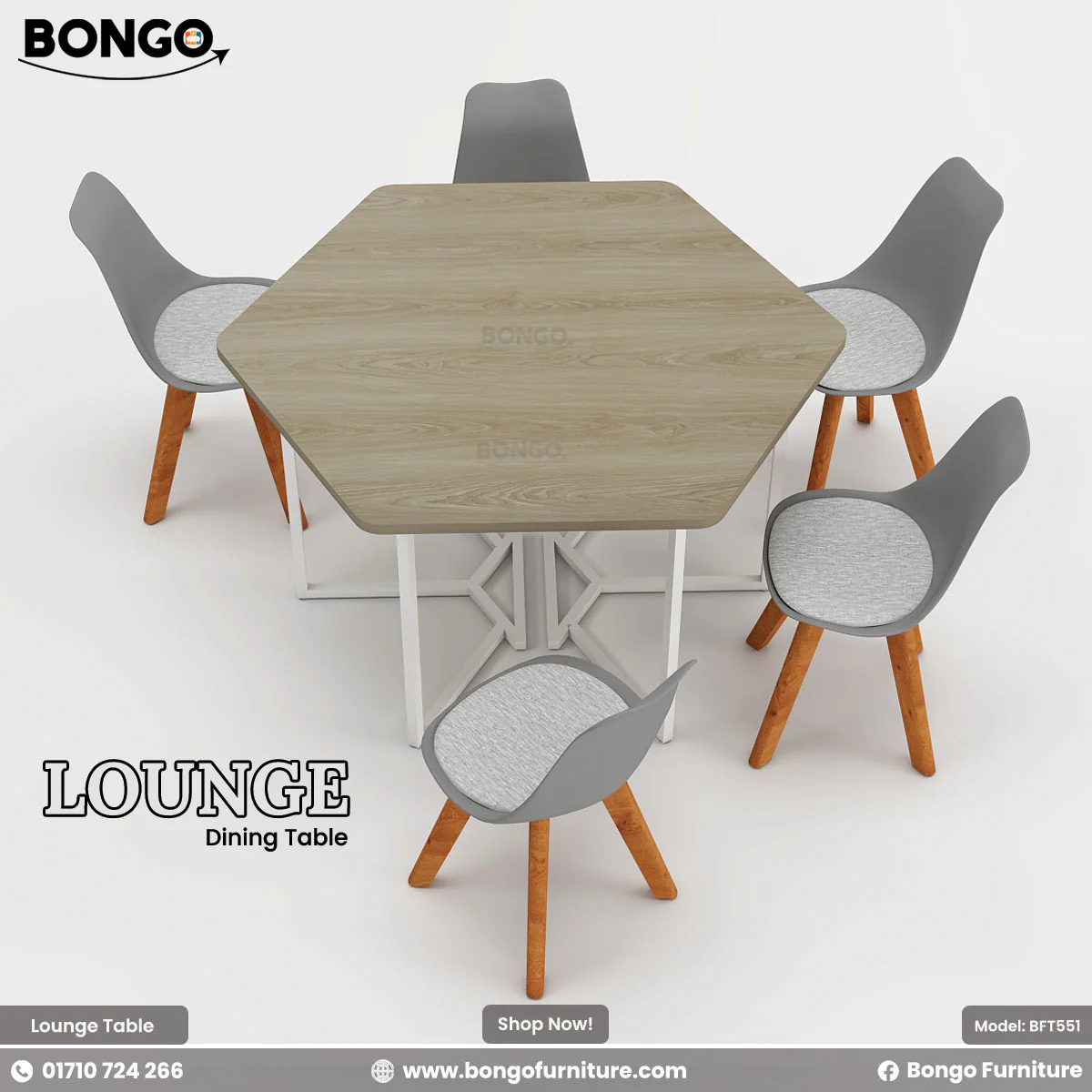 Lounge - Dining Table | BFT551 - Image 4
