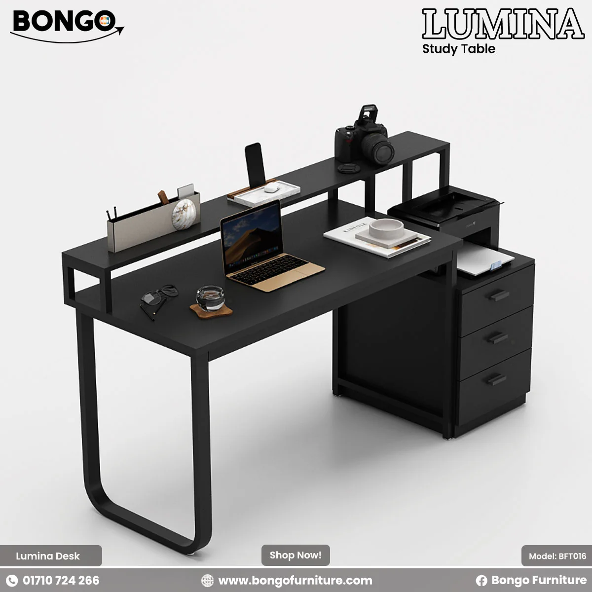 Lumina - Study Table | BFT016 - Image 5