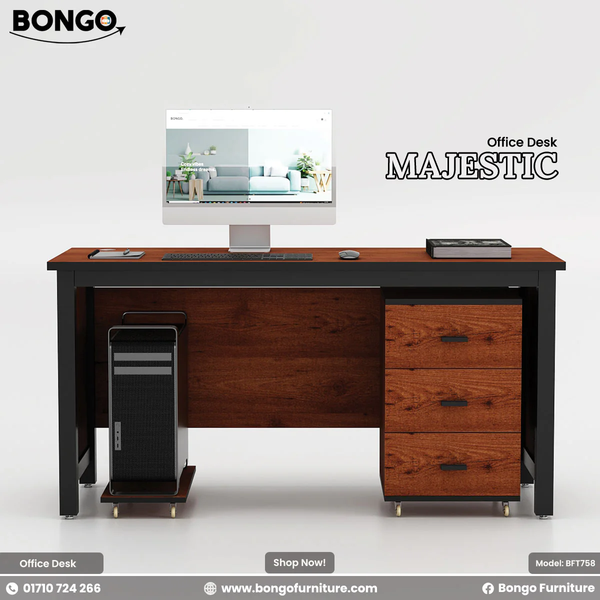 Majestic Desk - BFT758 - Image 4