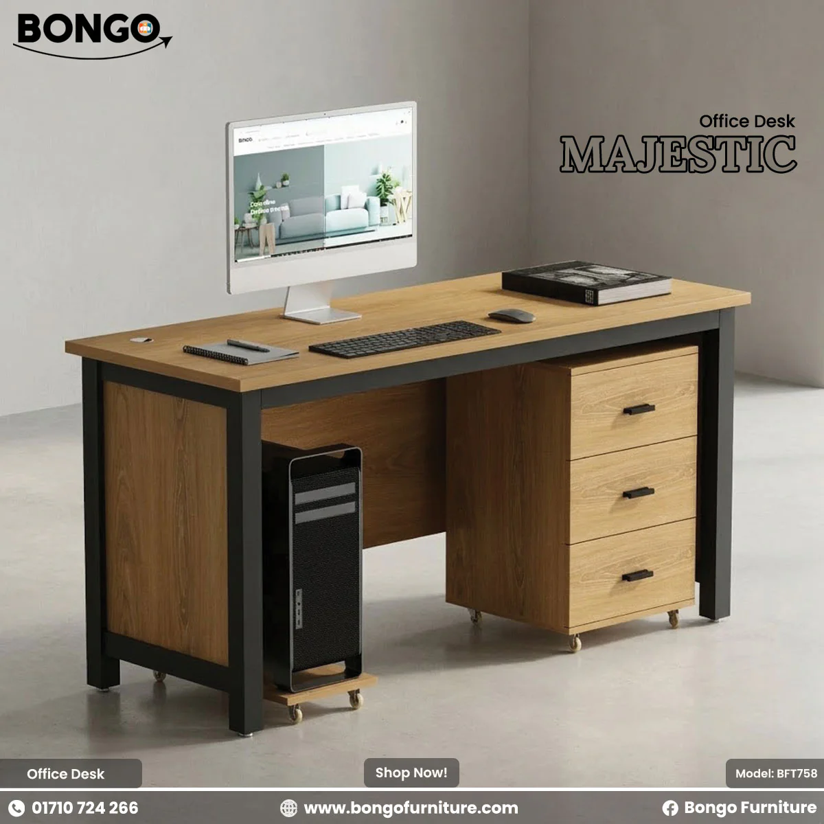 Majestic Desk - BFT758 - Image 7