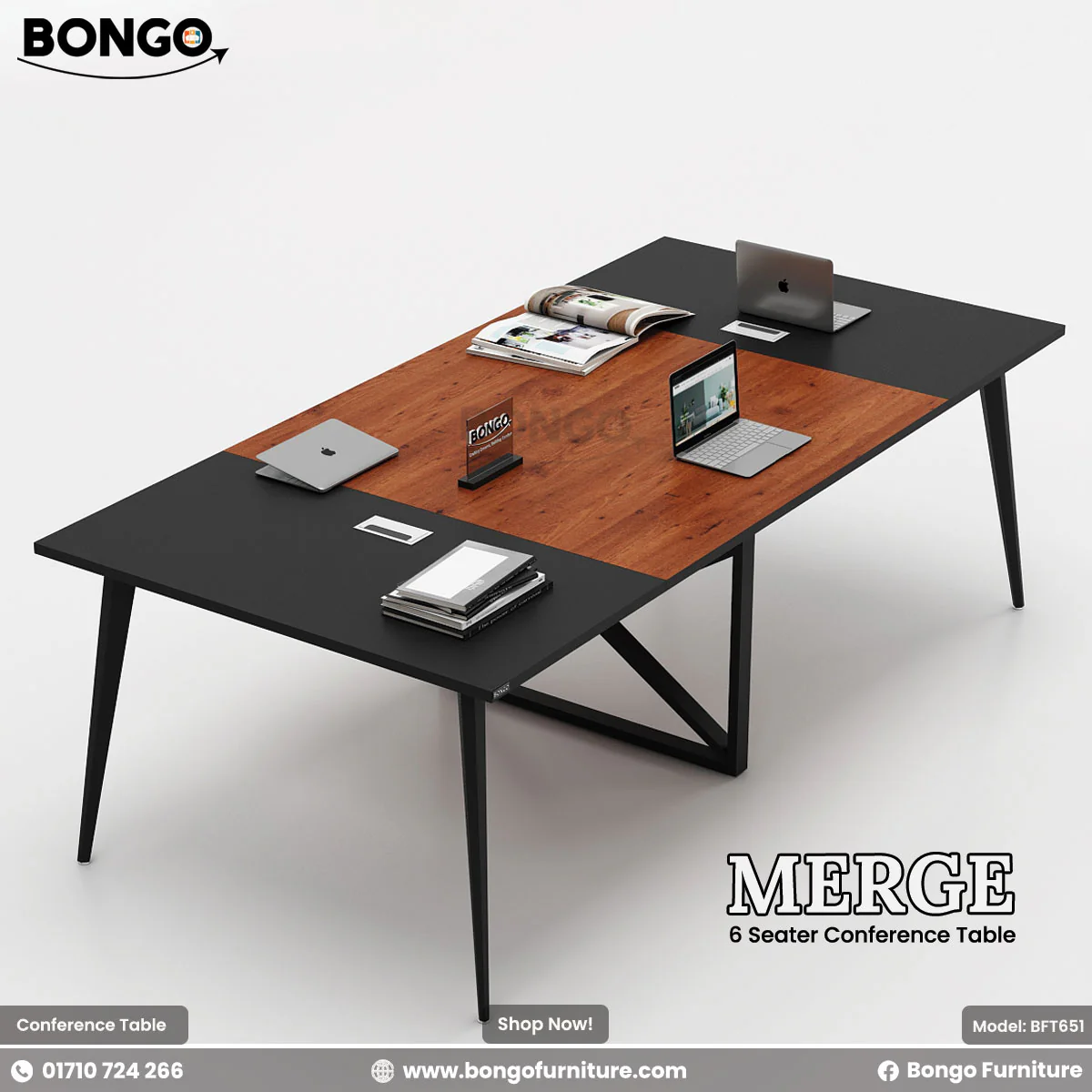 Merge - Conference Table | BFT651 - Image 3