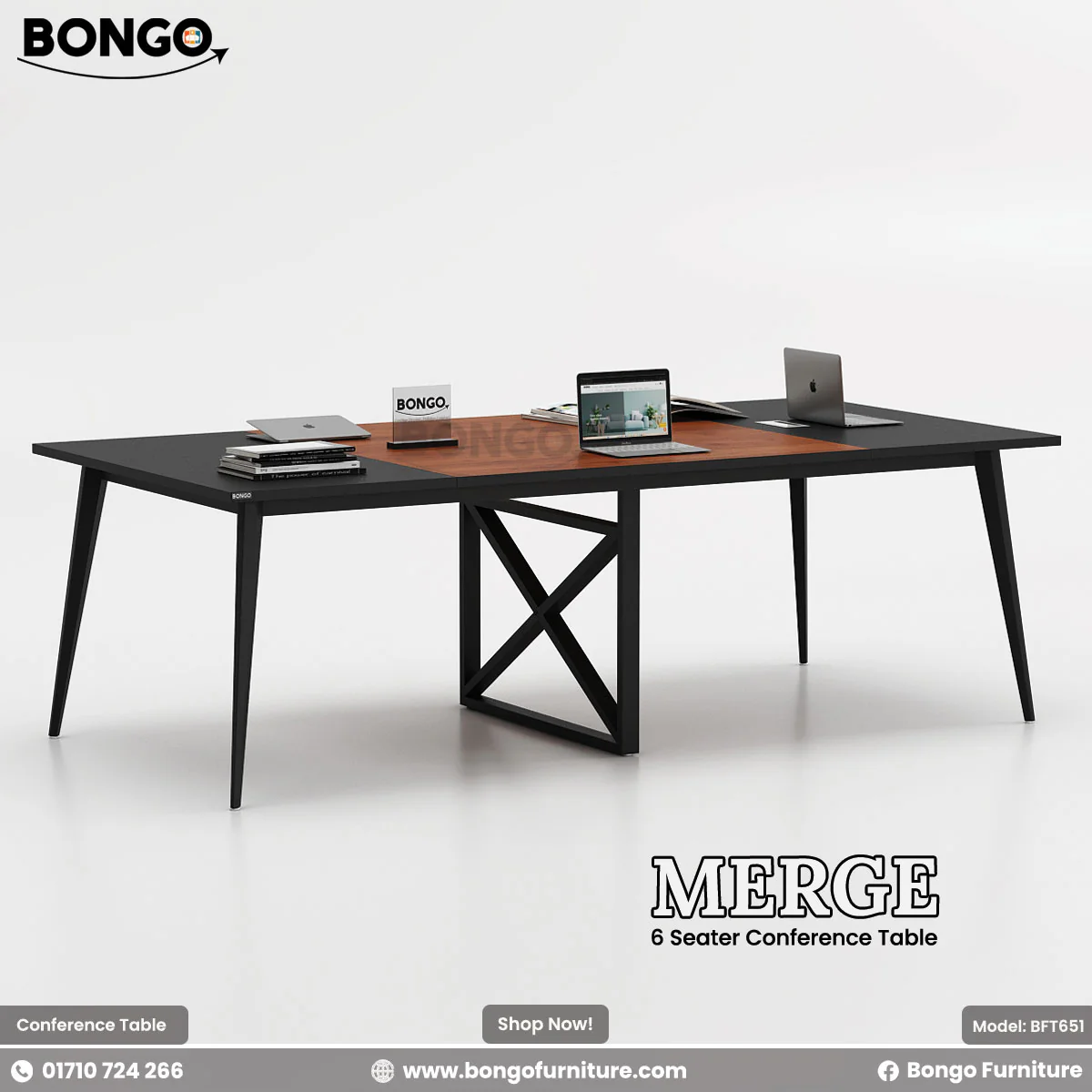 Merge - Conference Table | BFT651 - Image 6