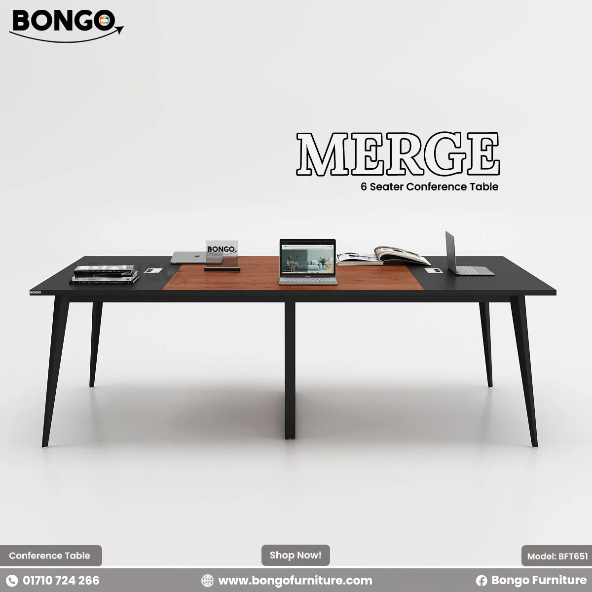 Merge - Conference Table | BFT651 - Image 7