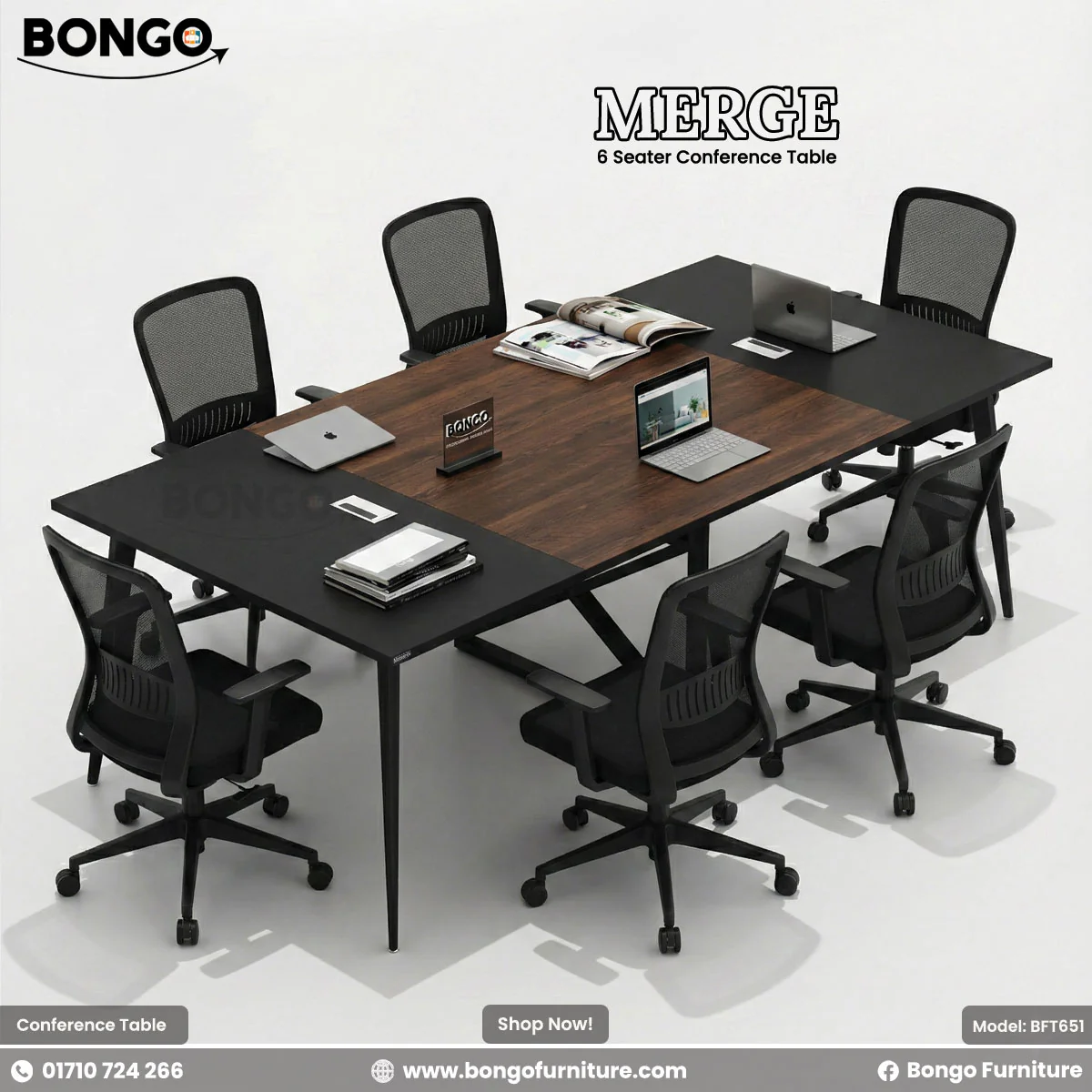Merge - Conference Table | BFT651 - Image 8