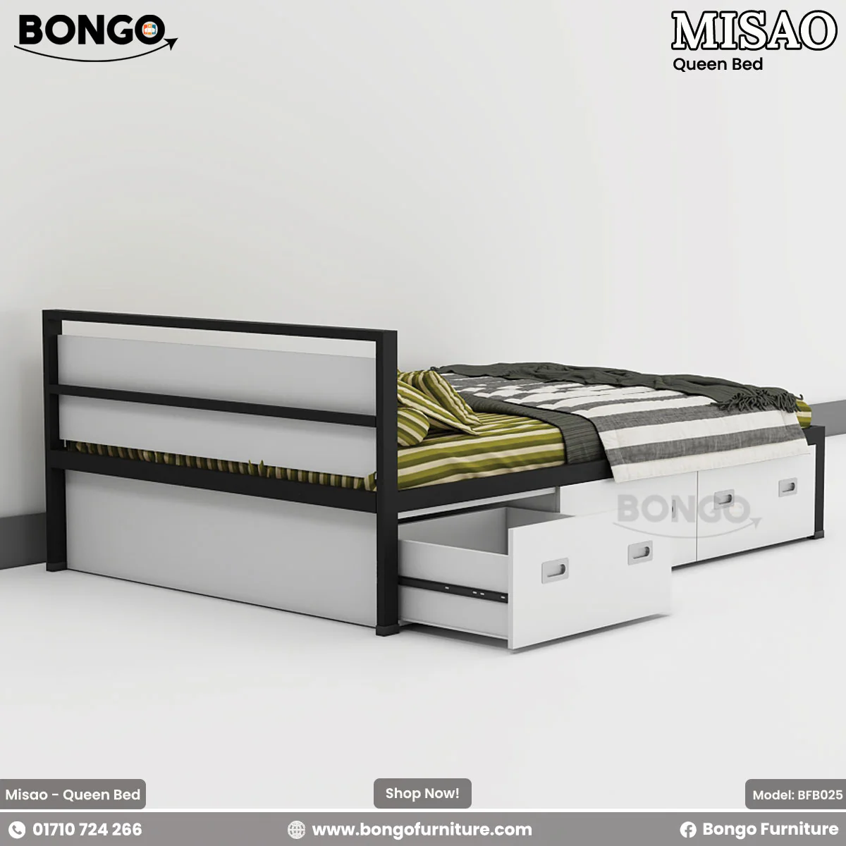 Misao - Double Bed | BFB025 - Image 5
