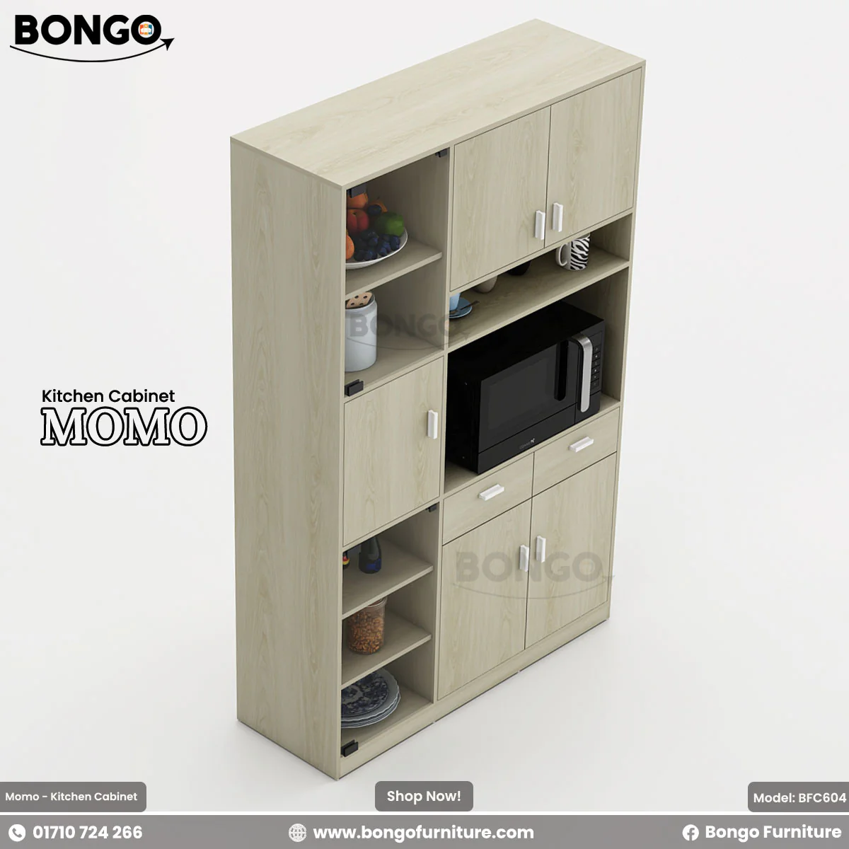 Momo - Kitchen Cabinet | BFC604 - Image 3