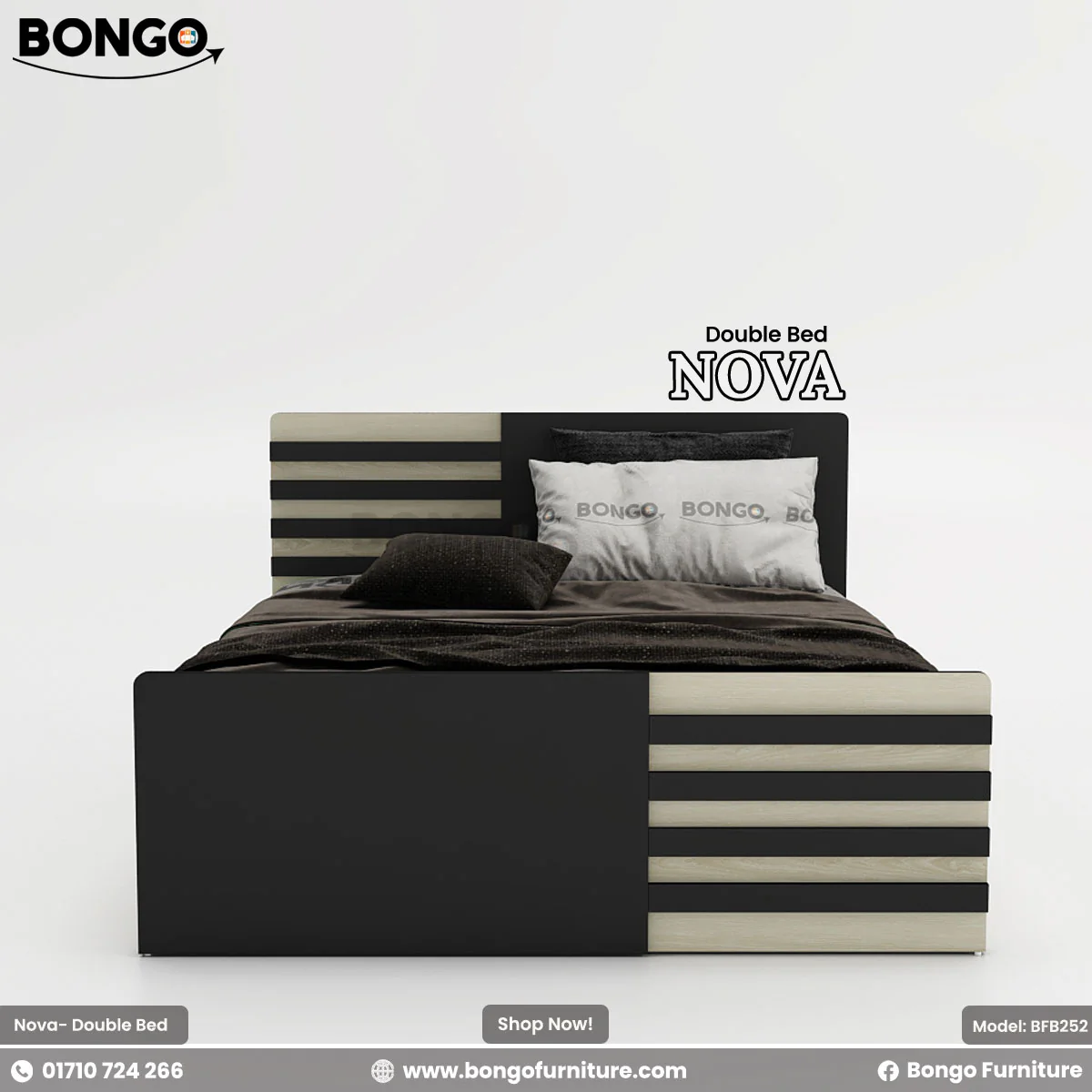 Nova - Queen Bed | BFB252 - Image 2