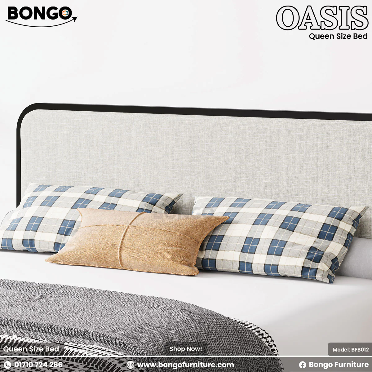 Oasis - Queen Size Bed | BFB012 - Image 5