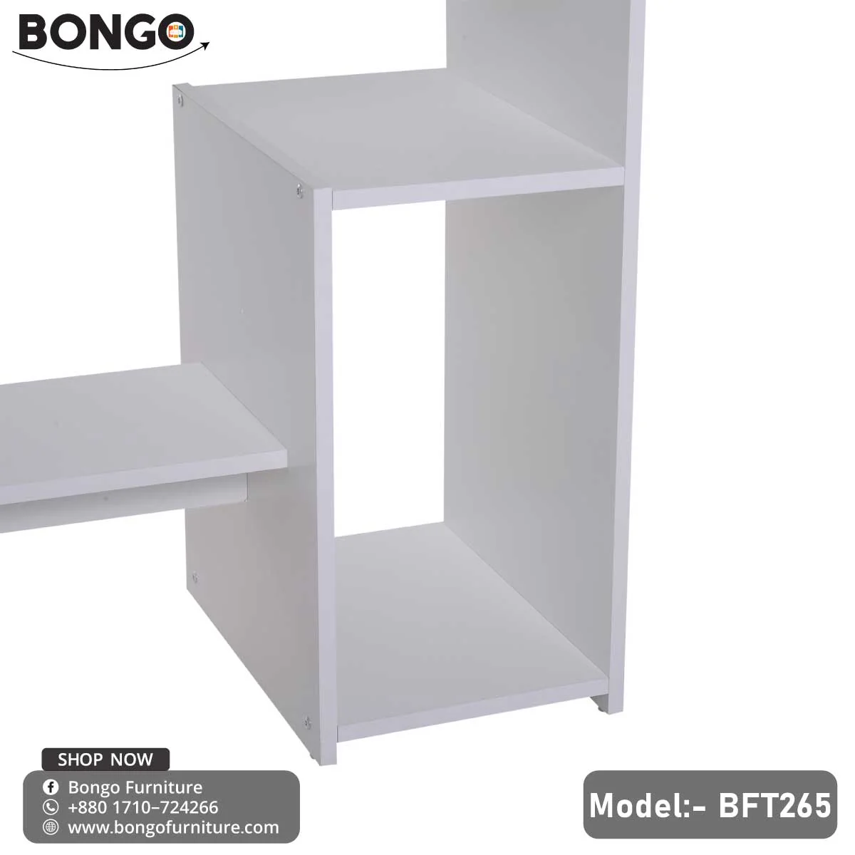 Omini Computer Table - BFT265 - Image 6
