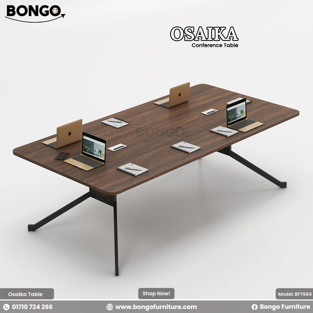 Osaika Conference Table - BFT664 - Image 4