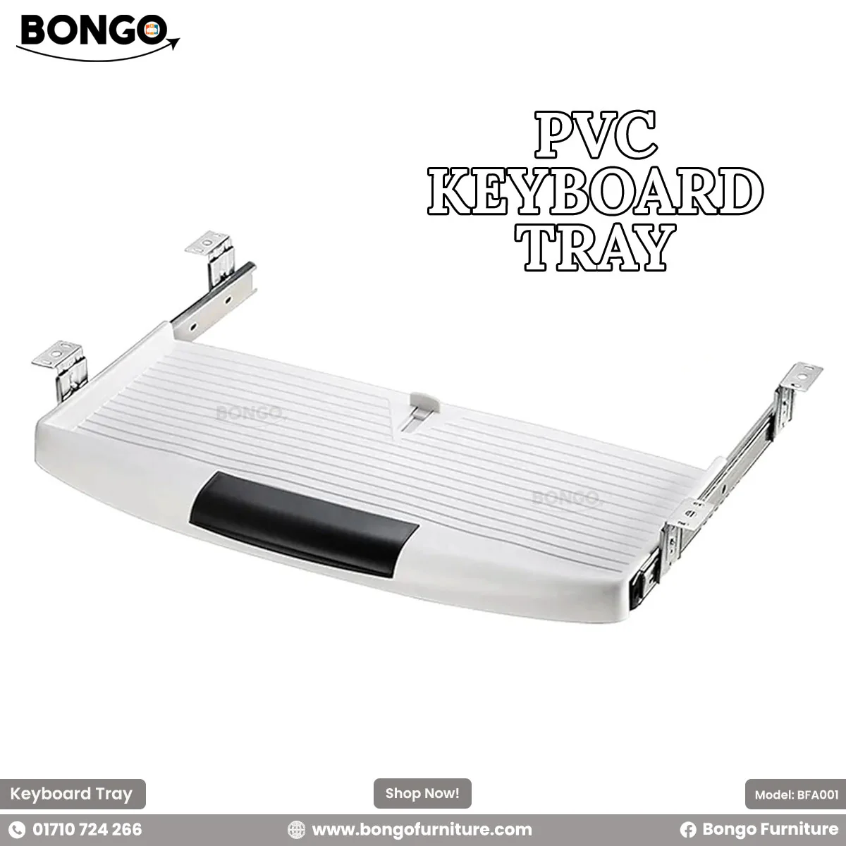 PVC Keyboard Tray - BFA001 - Image 2