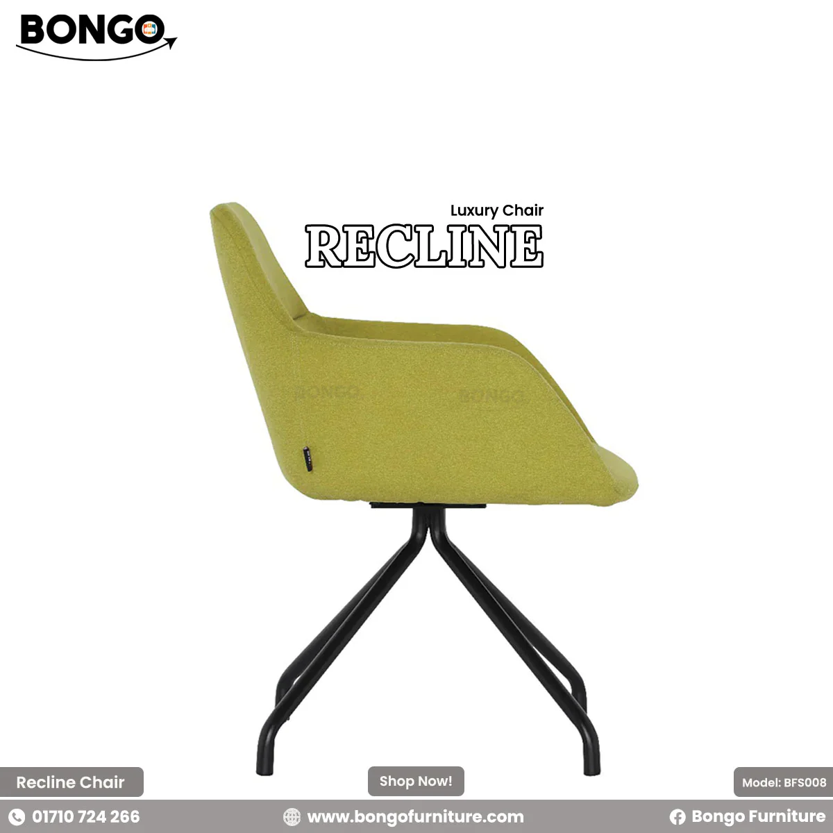 Recline Luxury Chair - BFS008 - Image 3
