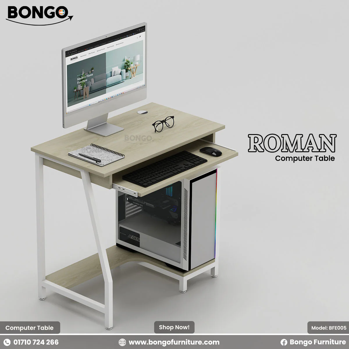 Roman Desk - BFE005 - Image 3