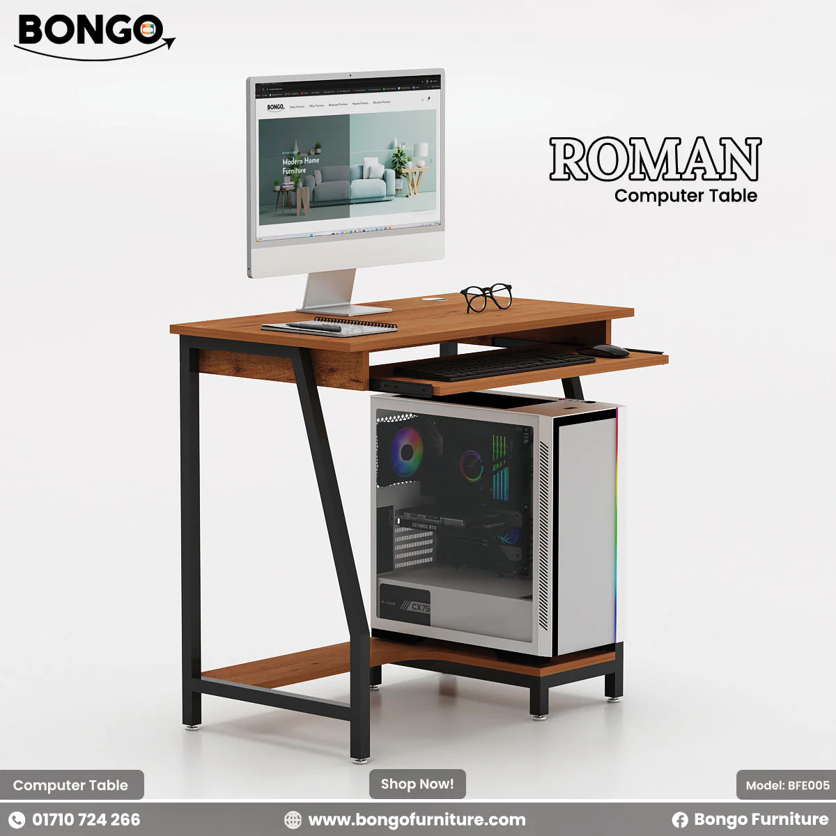 Roman Desk - BFE005 - Image 4