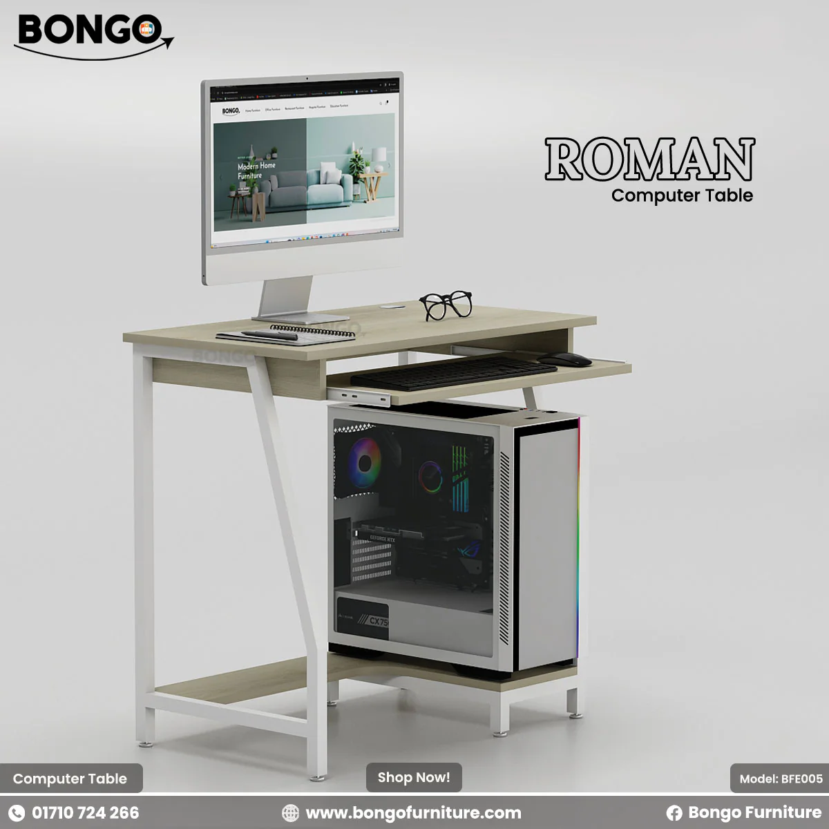 Roman Desk - BFE005 - Image 5