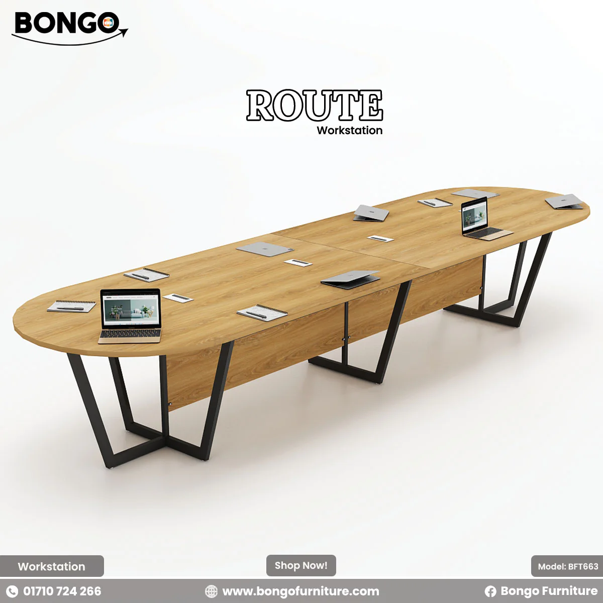 Route Conference Table - BFT663 - Image 3