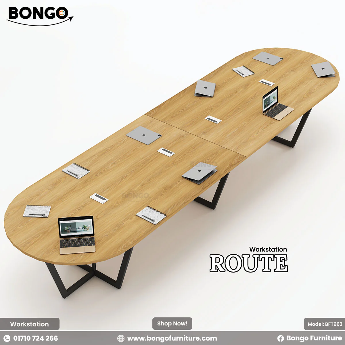 Route Conference Table - BFT663 - Image 4