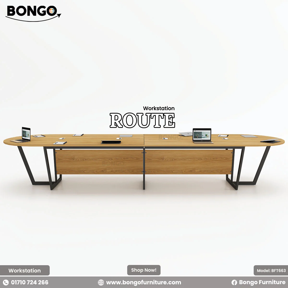 Route Conference Table - BFT663 - Image 5