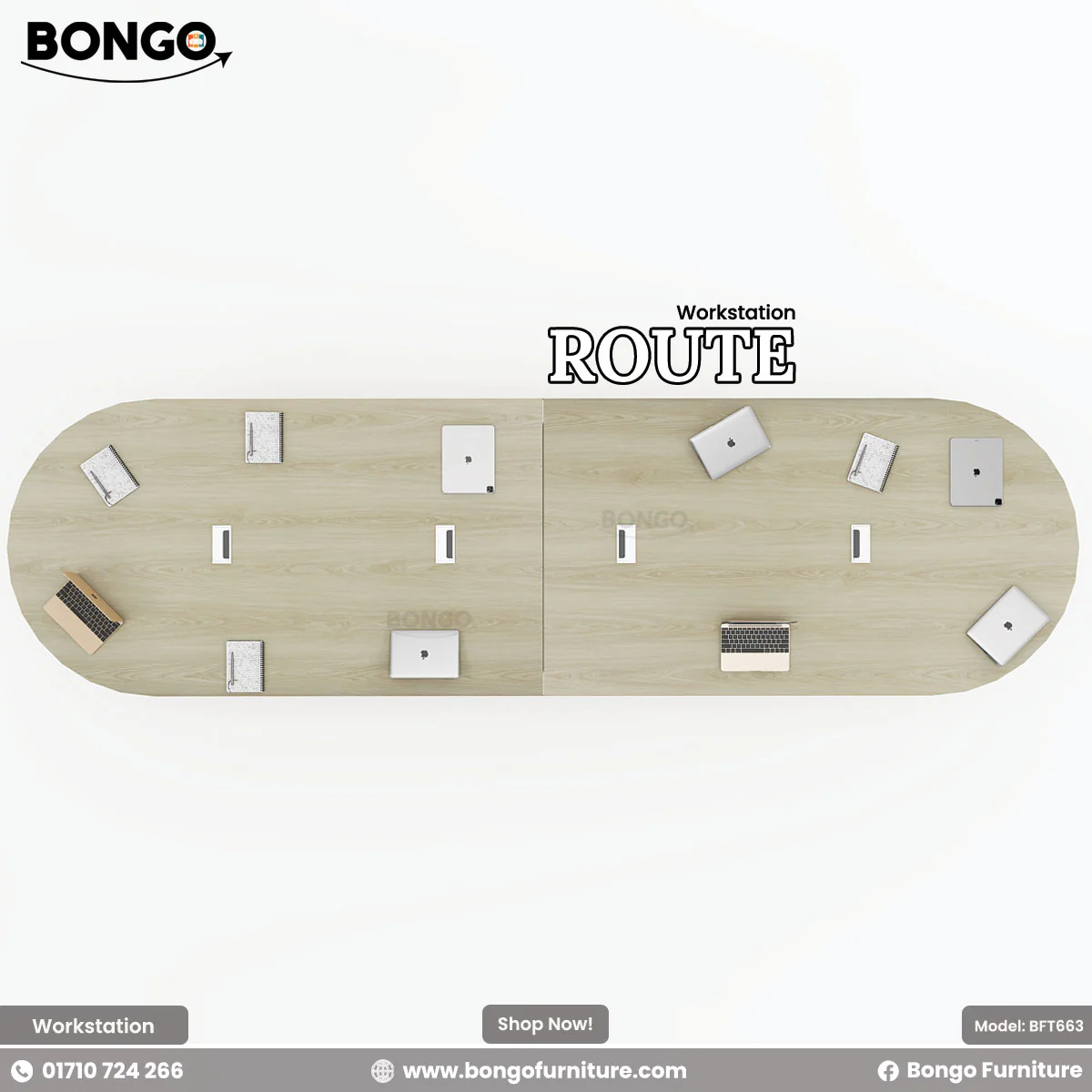 Route Conference Table - BFT663 - Image 7