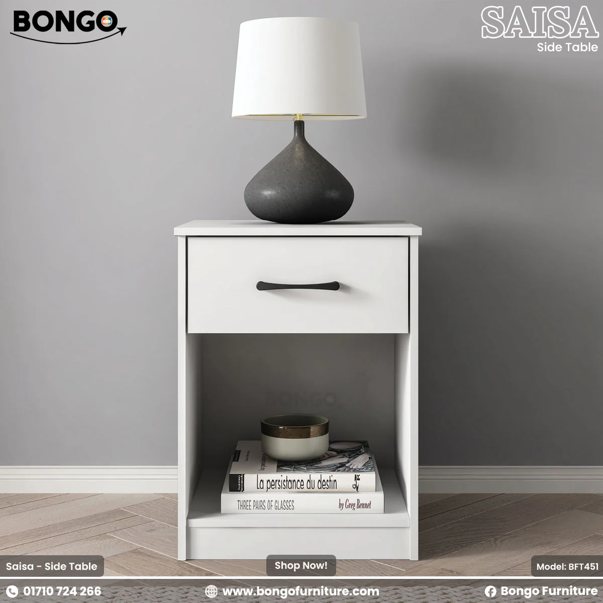 Saisa - Side Table | BFT451 - Image 3