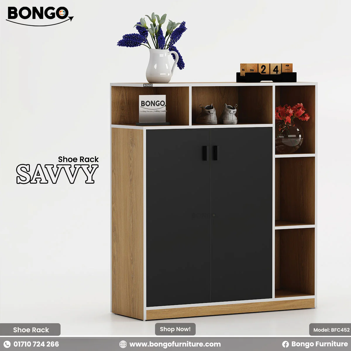 Savvy - Shoe Rack | BFC452 - Image 3