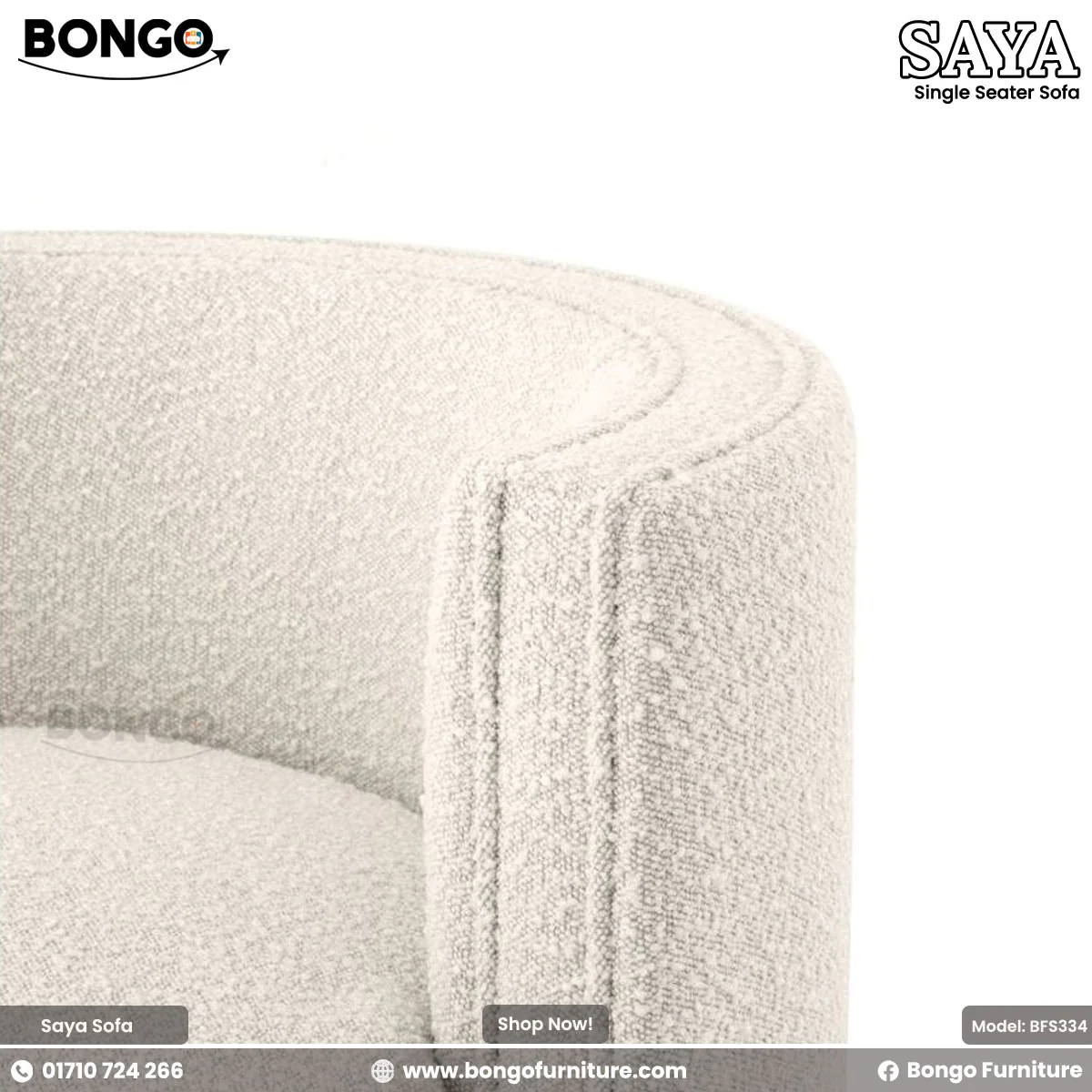 Saya Sofa | BFS334 - Image 4